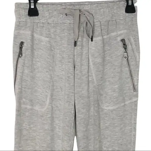 David Lerner Drawstring Jogger Lounging Pants In Gray Size XS