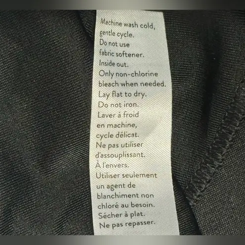 Spanx leather like jogger noir black