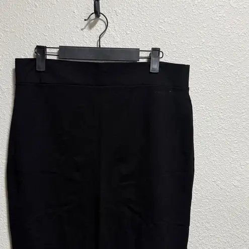 Urban Coco Black Pencil Skirt Woman's XL High Waist Stretch Career Casual