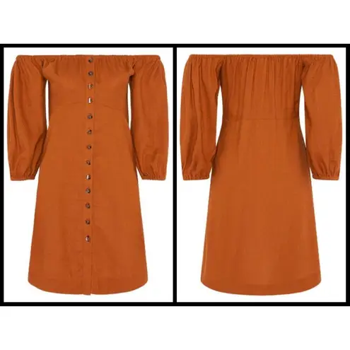 💕SPELL & THE GYPSY💕 Rani Mini Dress ~ Copper Medium M NWT Brown