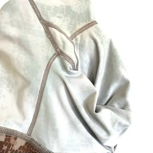 Vimmia Snakeskin Printed Leggings in Brown Tan Size XS