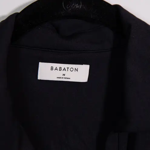 Babaton Aritzia Contour Polo V Neck Longsleeve One Piece Bodysuit Black Medium