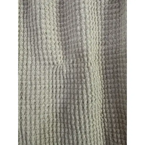 SABO Cream Waffle Knit High Waisted Shorts Women’s Size 2