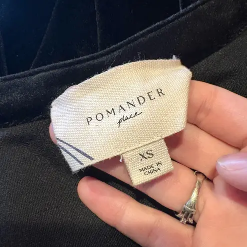 Tuckernuck POMANDER PLACE by Black Velvet Kenzo Dress Size XS Tiered Mini Swing