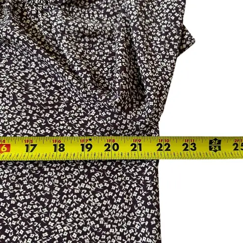 Monday Fun Purple Ivory Amiyah Stitch Fix Floral Blouse Women Medium NWT | 70