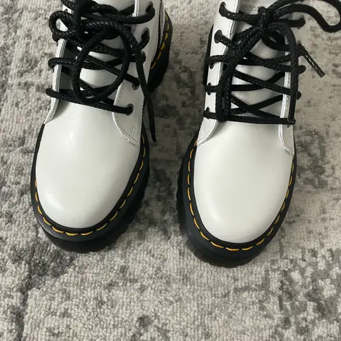 Dr. Martens NEW  JADON BOOT SMOOTH LEATHER PLATFORMS