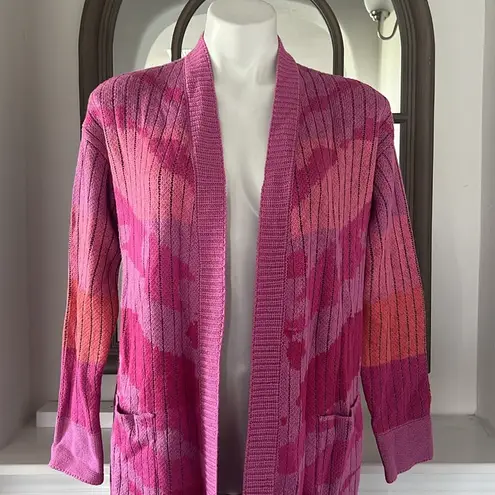 Nic+Zoe Sun Chaser Cardigan in Pink Multi, Size S, New w/Tag $168