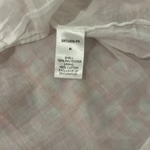 THML Pink/Orange/White Patterned Dress Sz M