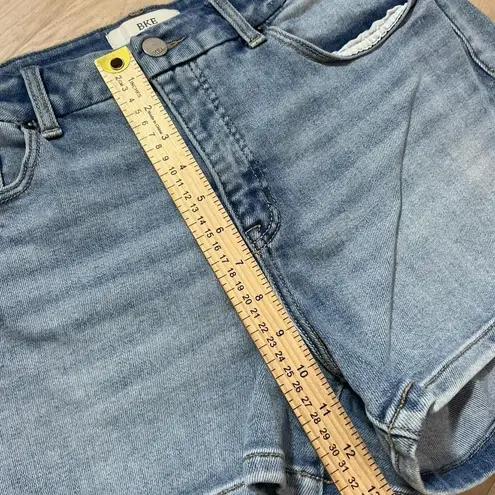 BKE Denim Women's Size 31 Blue Wash Denim Cutoff Shorts Style ABK1777