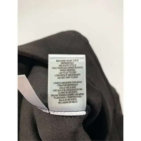 Andrew Marc 006  faux suede black pull on pant size x-small