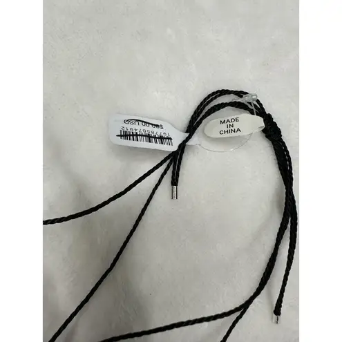 Free People NEW  Layered Manhattan Choker in Black Bohemian Necklace Subversive