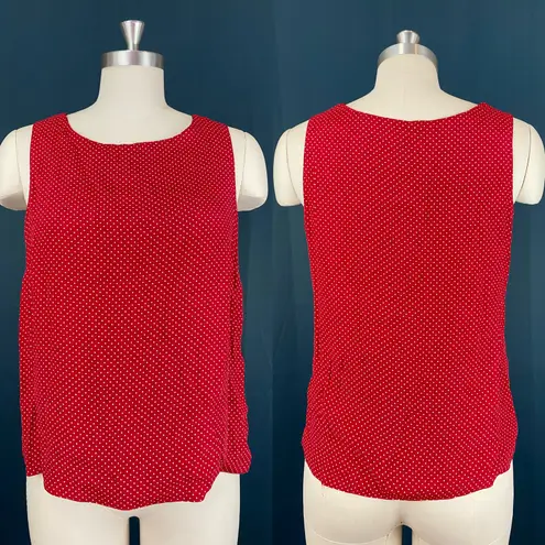 Koret Vintage 90s 2 Piece Matching Tank & Button Up Shirt Set