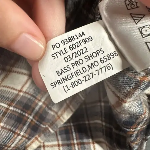 Red Head Brand Co Shirt Womens Medium Long Sleeve Plaid Flannel Button Up Shirt