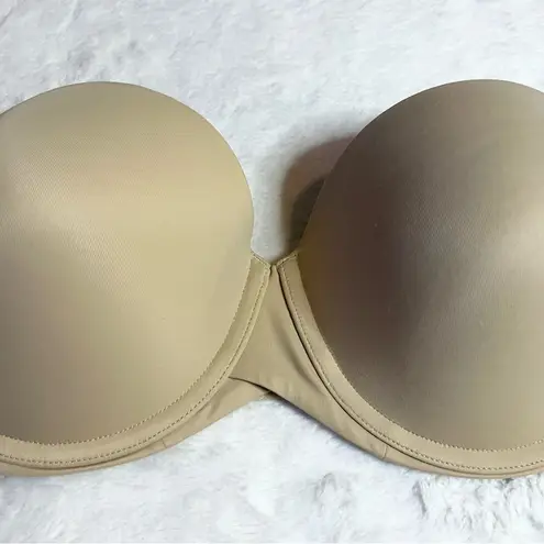 Maidenform Ultimate Stay Put Strapless Underwire Bra Nude Size 38D