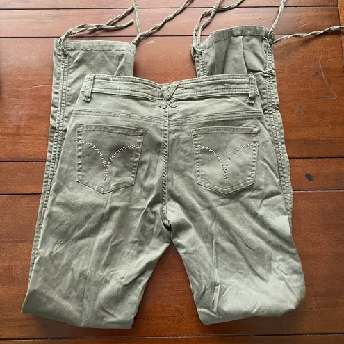 Apollo Brown Scrunch Jeans Size 4