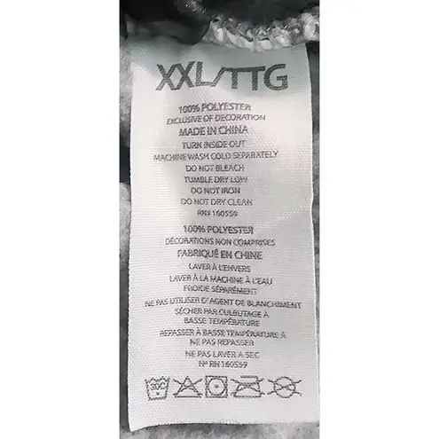 Wear by Erin Andrews Women's Size XXL Carolina Panthers Gray Hoodie Drawstring