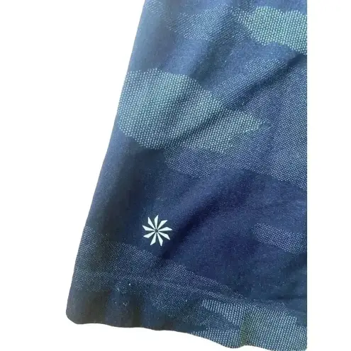 Athleta  Tank Top Womens‎ XS Speedlight Black Camo Racerback Seamless Breathable