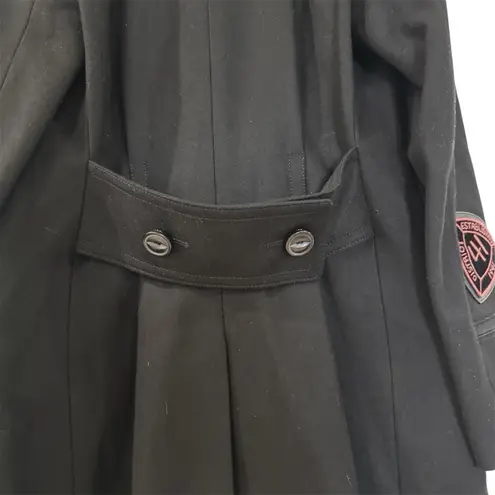 Coach wool Military Patch Naval Pea Coat NWOT