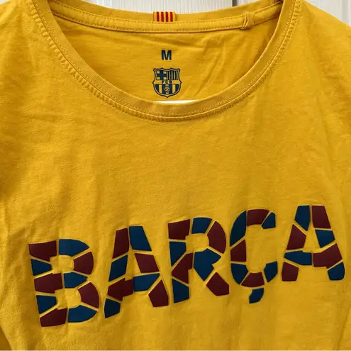Yellow Barça Graphic T