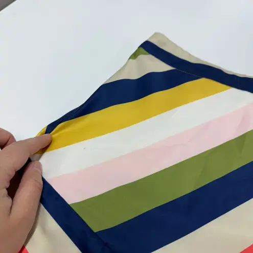 Hutch Skirt Womens Size 6 Multi Color Sierra Striped Asymmetrical Midi Anthro