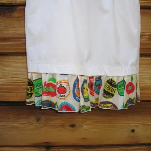 Love moschino NWT Patches White Mini Ruffle Dress