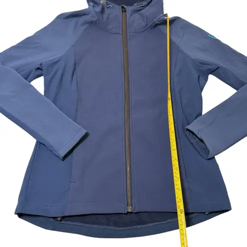 Kuhl Projekt Women’s Size M Full Zip Hooded Softshell Jacket Blue Gorpcore