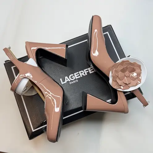 Karl Lagerfeld Paris Women’s Pierra Slingback Pumps- Size 8.5