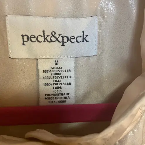 Peck & Peck NWOT Quilted Vest sz M