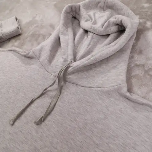 Quince Supersoft Long Sleeve Hoodie Sweatshirt Heather Grey Women's XL Lounge