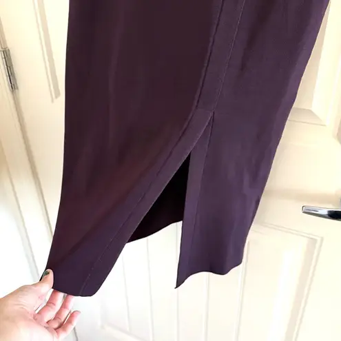 Babaton Aritzia Business Day Knit Cap Sleeves Midi Dress in Noble