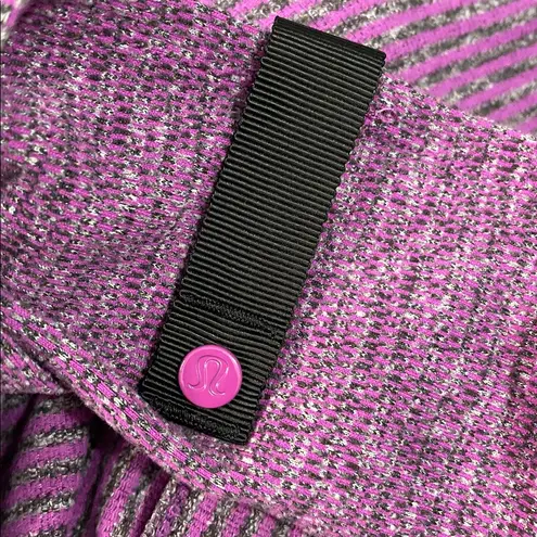 Lululemon  Vinyasa Scarf *Rulu
Mini Check Pique Ultra Violet Heathered Black