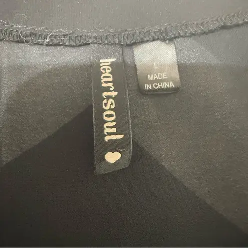 Heart soul size L Chevron Maxi Dress