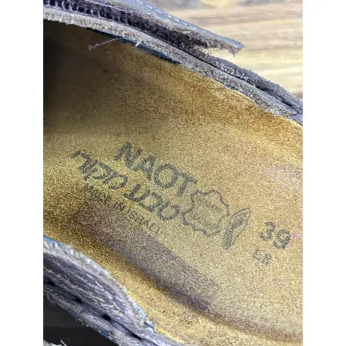 Women's NAOT Brown Leather Mules & Clogs Size 8