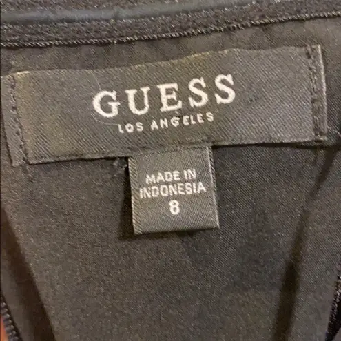 Guess  Alexa Bustier Strapless Jumpsuit Women’s Size 8 Medium Large