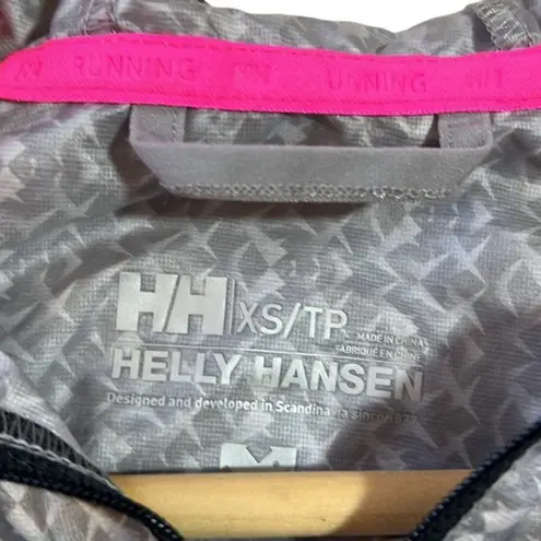 Helly Hansen Helly Hensen X-Cool Aspire Gray Running Lightweight Windbreaker Jacket