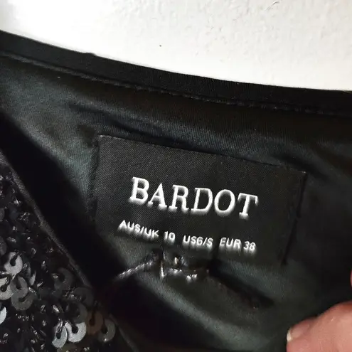 Bardot Black Sequin Camisole