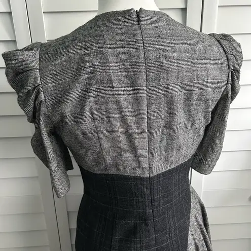 Amur | gray ruffle Uma dress