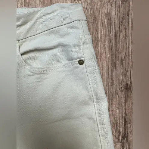 frame denim Frame Le Crop Mini Boot. Au Natural Color (Off White). Size 26. EUC