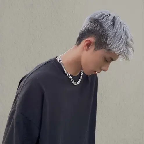 Link Chain Necklace for Men Women Streetwear Unisex Hip Hop Style Silver