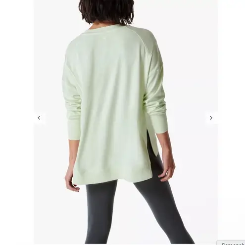 Sweaty Betty After Class Sweatshirt in Glacier Green Size Small
