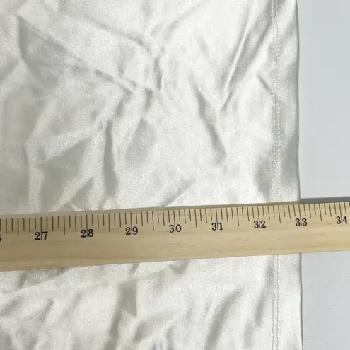 Lulus Womens Celebration Of Love White Satin One Shoulder Bodycon Mini Dress XL