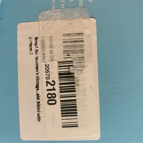 Tempt Me Women's Vintage High Waist Bikini Set Multicolor Size S