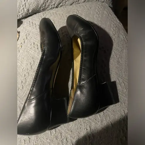 Naturalizer Women vintage LEATHER UPPER Dress Shoes Black Size 7