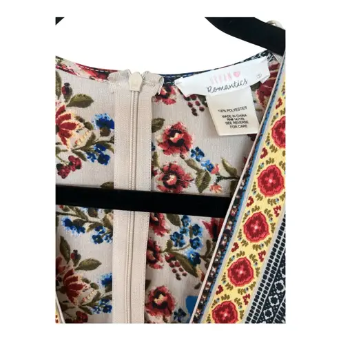 Urban Romantics  Multicolor Bohemian Maxi Dress Size S