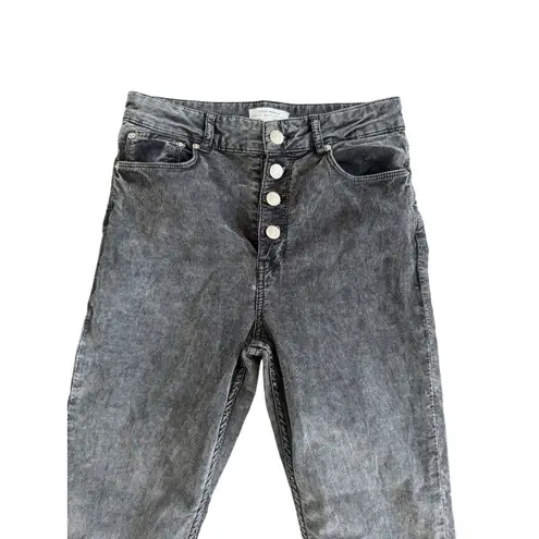 ZARA  Gray Corduroy Skinny Jeans Pants Size US 6