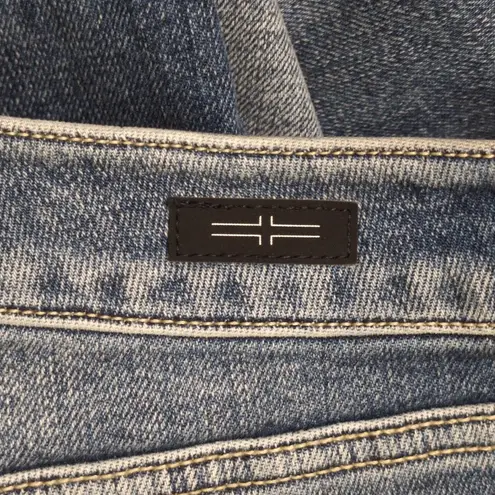 Liverpool NWT Kennedy Distressed Crop Mid Rise Jeans ECO Style 16W