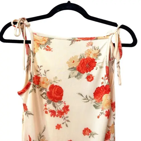 Danielle Bernstein DANIELLE BERNSTEIN WEWOREWHAT Floral Fitted Midi Dress Sz S