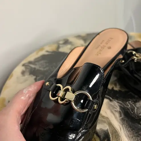 Kate Spade  Cece Too Patent Leather Loafer Mules