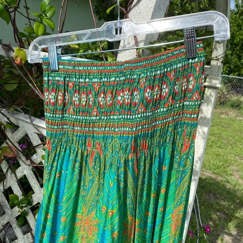 Boho Hippie Hareem Turquoise pants M Green Size M