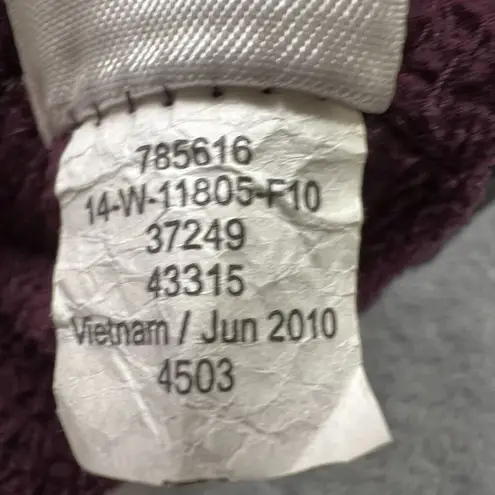 REI Fleece Jacket Womens Small Purple Full Zip Pockets Outdoor Hiking Commute